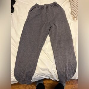 Grey missguided sweatpants